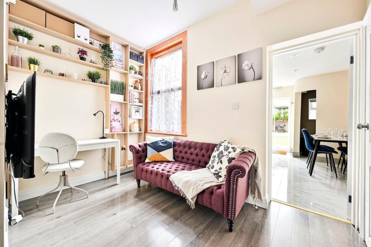 Cozy 3 Bed Home In London, Free Parking, Sleeps 8! Экстерьер фото