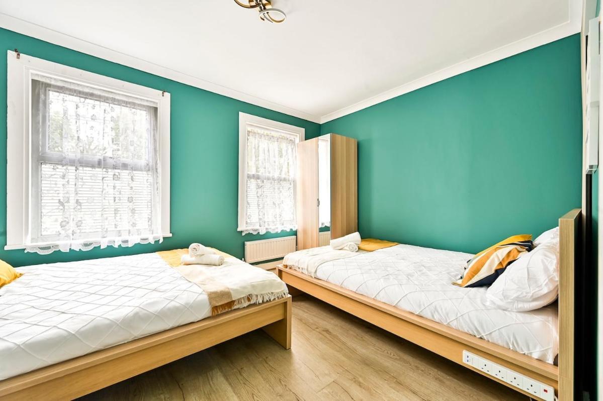 Cozy 3 Bed Home In London, Free Parking, Sleeps 8! Экстерьер фото